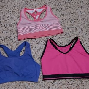 3 sports bras